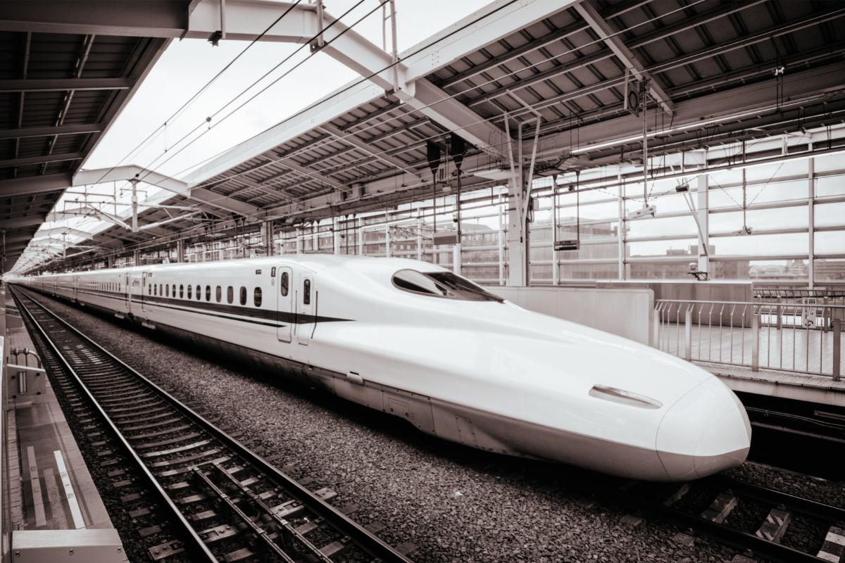 High-Speed Rail System Stationed